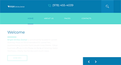 Desktop Screenshot of brightsmiles-dental.com